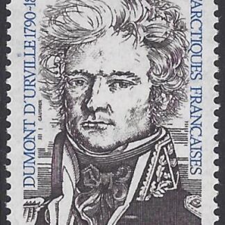 1990 French Antarctic. SG.263  Birth Bicentenaryof Jules Dumont d'Urville.(explorer).   U/M (MNH)