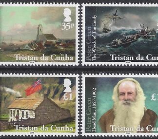 2016 Tristan Da Cunha. SG.1176-9 Peter Green set 4 values. U/M (MNH)