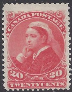 1893 Canada. SG.115 20c vermilion m/m