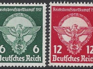 1939 Germany. SG.677-8  Apprentices Vocational Contest. set 2 values U/M (MNH)