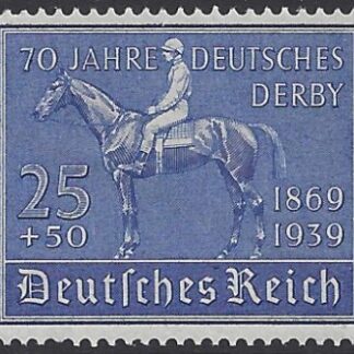 1939 Germany. SG.686 70th Anniversary of German Derby. U/M (MNH)