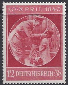 1940 Germany SG.732 Hitler's 51st Birthday. U/M (MNH)