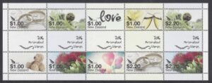 2016 New Zealand  SG.3788-97 Personalised stamps. sheetlet 10 values U/M (MNH)