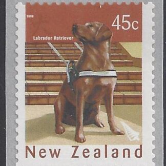 2006 New Zealand SG.2846  Chinese New Year (year of the Dog) 45c self adhesive die cut perf 13 (Pemara)  U/M (MNH)
