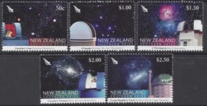 2007 New Zealand SG.2957-61 Southern Skies set 5 values U/M (MNH)