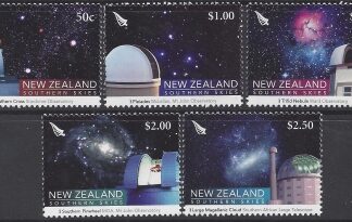 2007 New Zealand SG.2957-61 Southern Skies set 5 values U/M (MNH)