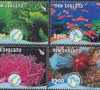 2008 New Zealand SG.3013-6 Underwater Reefs set 4 values U/M (MNH)