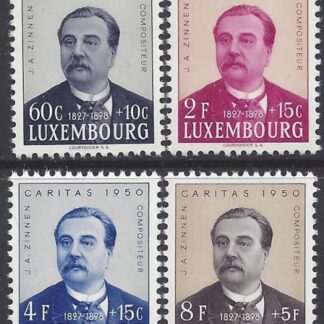 1950 Luxembourg. SG.539-42 National Welfare Fund. set 4 values U/M (MNH)