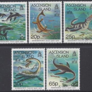 1994 Ascension Island. SG.619-23 Hong Kong 94 Int. Stamp Exhibition. set 5 values U/M (MNH)