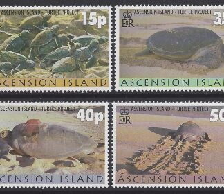 2000 Ascension Island. SG.795-8 Turtle Project on Ascension. set 4 values U/M (MNH)