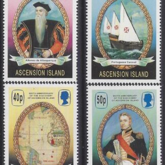 2001 Ascension Island. SG.819-22 500th Anniv. of Discovery of Ascension Island set 4 values U/M (MNH)