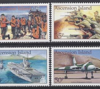 2002 Ascension Island. SG.844-7 20th Anniv. Liberation of The Falklands. set 4 values U/M (MNH)