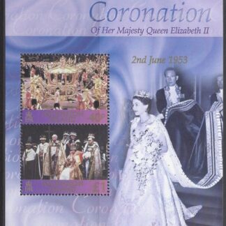 2003 Ascension Island. MS.874 50th Anniversary of Coronation. mini sheet U/M (MNH)