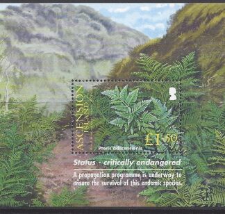 2004 Ascension Island. MS.899 Bicentenary of The Royal Horticulural Society mini sheet U/M (MNH)