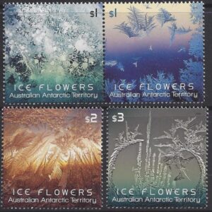 2016 Australian Antarctic. SG.264-7 Ice Flowers. set 4 values U/M (MNH)