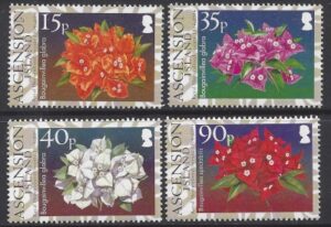 2004 Ascension Island. SG.895-8 Bicentenary of The Royal Horticultural Society. set 4 values U/M (MNH)