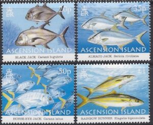 2006 Ascension Island. SG.940-3 Sport Fishing. 3rd series set 4 values U/M (MNH)