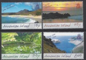 2006 Ascension Island. SG.958-61 Christmas. Views of Ascension Island. set 4 values U/M (MNH)