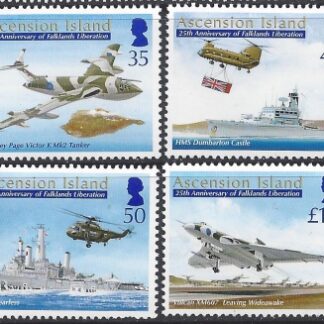 2007 Ascension Island. SG.966-9  25th Anniv. of Liberation of Falkland Islands. set 4 values U/M (MNH)