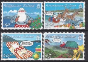 2008 Ascension Island. SG.1020-3 Christmas. set 4 values U/M (MNH)