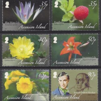 2009 Ascension Island. SG.1042-7 Introduced Plants. set 6 values U/M (MNH)