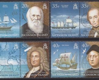 2006 Ascension Island. SG.950-7  Exploration & Innovation Anniversaries. set 8 values U/M (MNH)