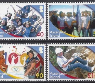 2010 Ascension Island. SG.1069-72 Centenary of Girl Guiding. set 4 values U/M (MNH)