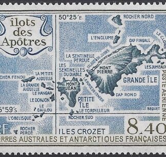 1989  French Antarctic.  SG.254  AIR - Apostle Islands. U/M (MNH)