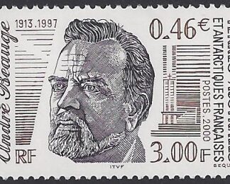 2000 French Antarctic. SG.421 Third Death Anniv. of Andre Beauge (scientist) U/M (MNH)