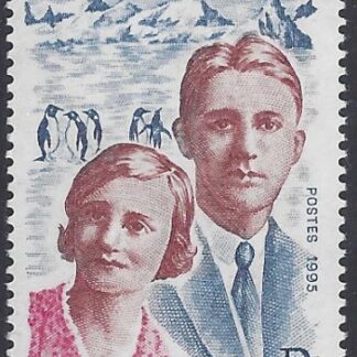 1995 French Antarctic.  SG.337 Andree & Edgar Aubert de la Rue (Naturalist) U/M (MNH)