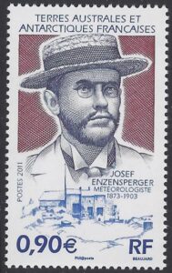 2011 French Antarctic SG.643 Joseph Enzensperger (meteorologist) Commemoration. U/M (MNH)