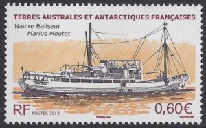 2012 French Antarctic. SG.660  Marius Moutet (tender) U/M (MNH)