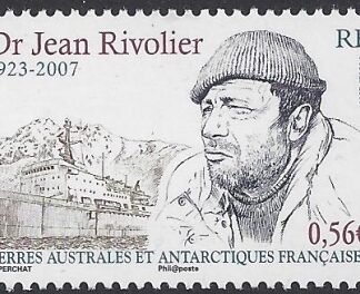 2010 French Antarctic. SG.623 Jean Rivolier ( doctor & Polar Expedition member) U/M (MNH)