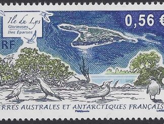2010 French Antarctic. SG.624 Ile du Lys Glorieuses Archilpelago. U/M (MNH)