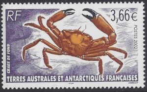 2002 French Antarctic. SG.492  Crab.  U/M (MNH)