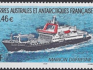 2002 French Antarctic. SG.482 Marion Dufresne (Antarctic Supply Ship)  U/M (MNH)
