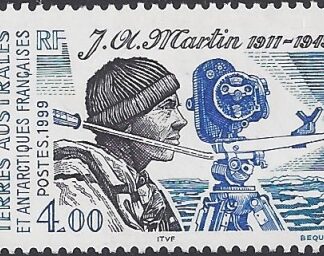 1999 French Antarctic.  SG.397 50th Death Anniv. Jacques-Andre Martin (scientist) U/M (MNH)