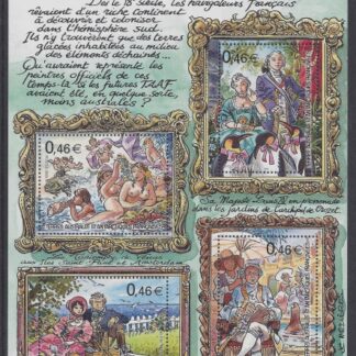 2003 French Antarctic. MS.500  Personalities  mini sheet U/M (MNH)