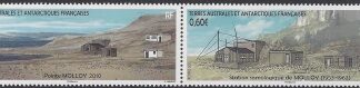 2012 French Antarctic. SG.661-2  Molloy Base Kerguelen. set 2 values U/M (MNH)
