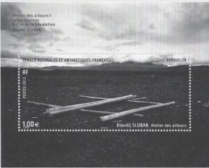 2013  French Antarctic.  MS.708 Workshop Elsewhere.  Klavdij Sluban on Kerguelen. mini sheet U/M (MNH)