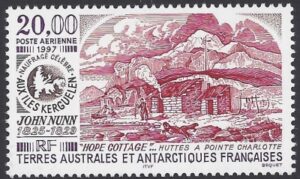 1997  French Antarctic.  SG.370 Air- John Nunn (shipwreck survivor) U/M (MNH)