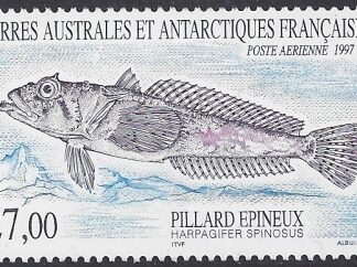 1997  French Antarctic.  SG.372 Air- Spiney Plunderfish  U/M (MNH)