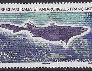 2009 French Antarctic.  SG.619. Southern Lantern Shark.  U/M (MNH)