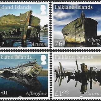 2017 Falkland Islands SG.1360-3 Wrecks 1st series set 4 values U/M (MNH)