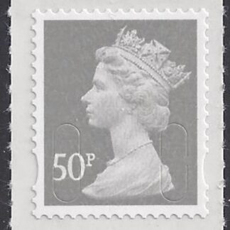 U2911 50p Grey 'MAIL'   DLR  U/M (MNH)
