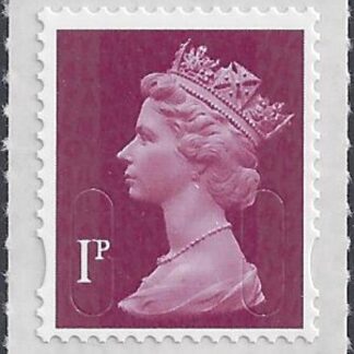 U2920  1p deep crimson 'M15L'   DLR  U/M (MNH)