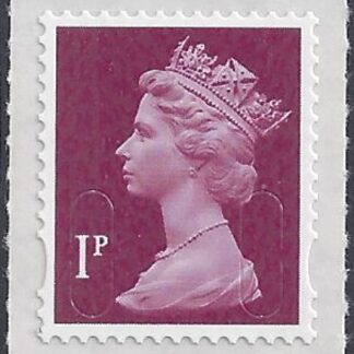 U2920  1p deep crimson 'M16L'   DLR  U/M (MNH)
