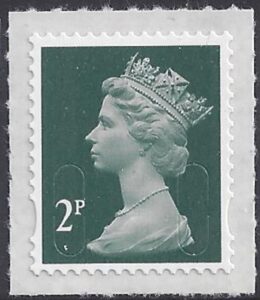 U2921 2p deep green 'M16L '   DLR U/M (MNH)