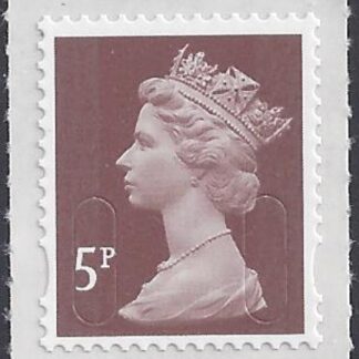 U2922  5p dull red brown  'M15L'   DLR  U/M (MNH)