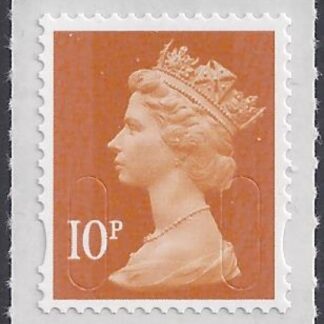 U2923   10p dull orange  'M15L'   DLR   U/M (MNH).